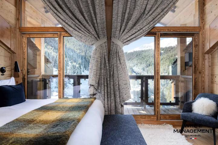 Chalet pour 13 personnes, avec balcon à Courchevel - 3