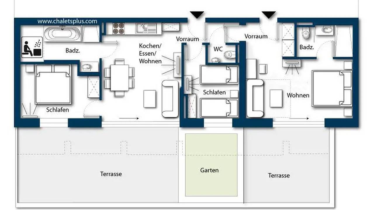 Ganze Ferienwohnung, Ferienwohnung für 7 Personen (75 m²) in Maria Alm am Steinernen Meer in Hinterthal, Steinernes Meer