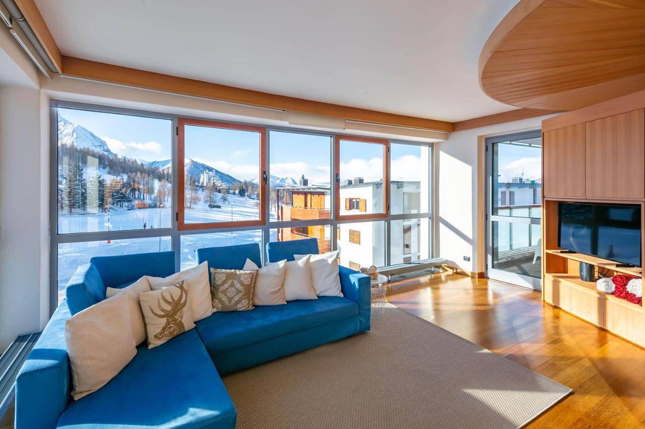 Appartement entier, Terrazza su Sestriere Lux in Sestrières, Via Lattea