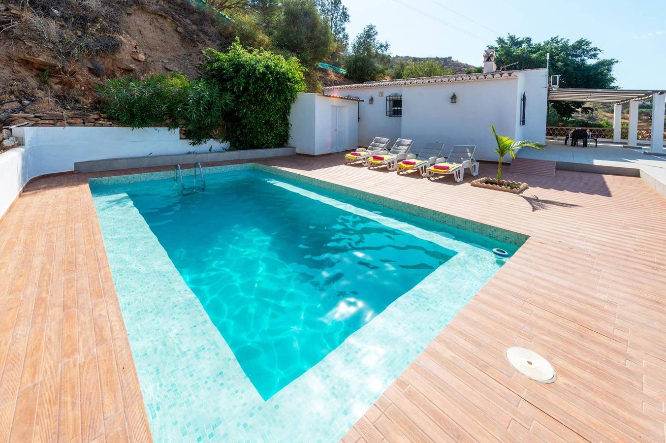 Villa für 4 Personen mit Garten in Torrox Pueblo, Torrox