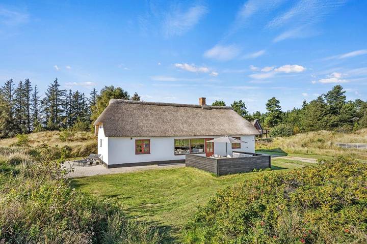 Ferienhaus für 7 Personen, mit Balkon/Terrasse und Sauna