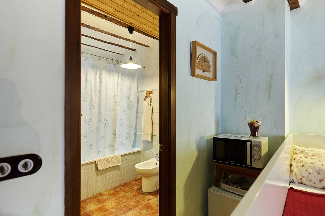 Habitación 'El Yelmo' con vistas a la montaña in Hornos , Parque natural de las Sierras de Cazorla y Segura