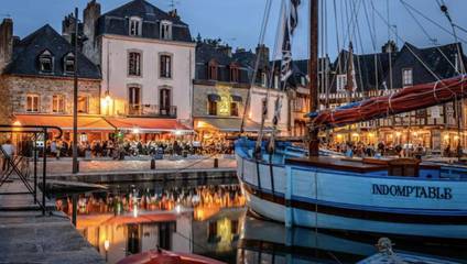 Gîte pour 4 personnes, avec vue dans Port Saint-Goustan