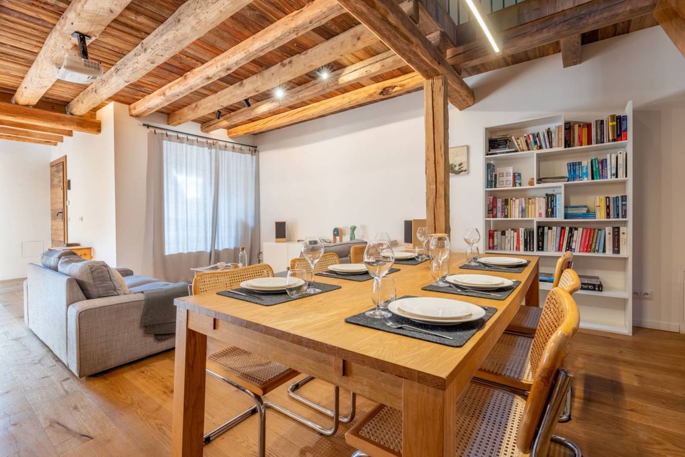 Pretty loft with view of Mont Blanc & glacier in Chamonix, Mont Blanc-massief