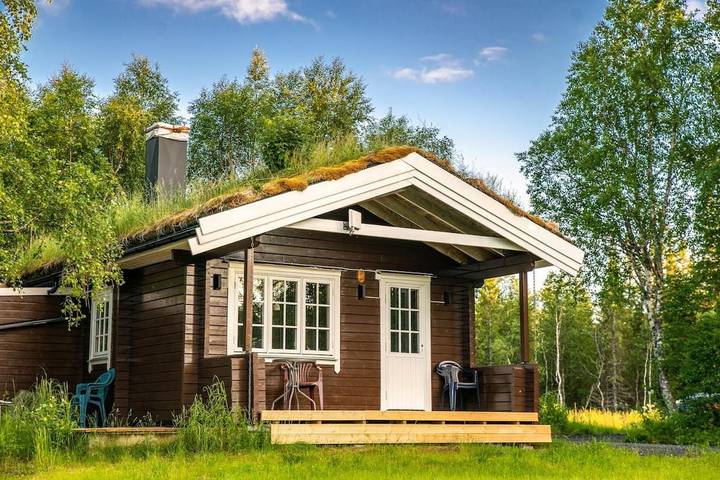 Ferienhaus für 4 Personen, mit Garten und Balkon sowie Ausblick, mit Haustier - 1