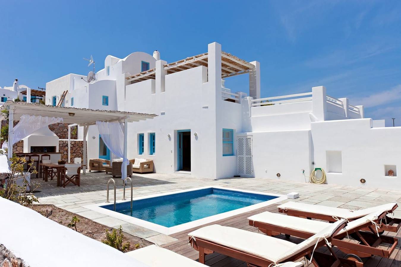 Villa pour 4 Personnes dans Thera, Santorin