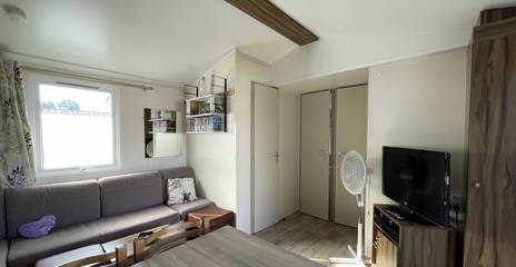 Camping pour 6 personnes, avec balcon/terrasse à Les Mathes