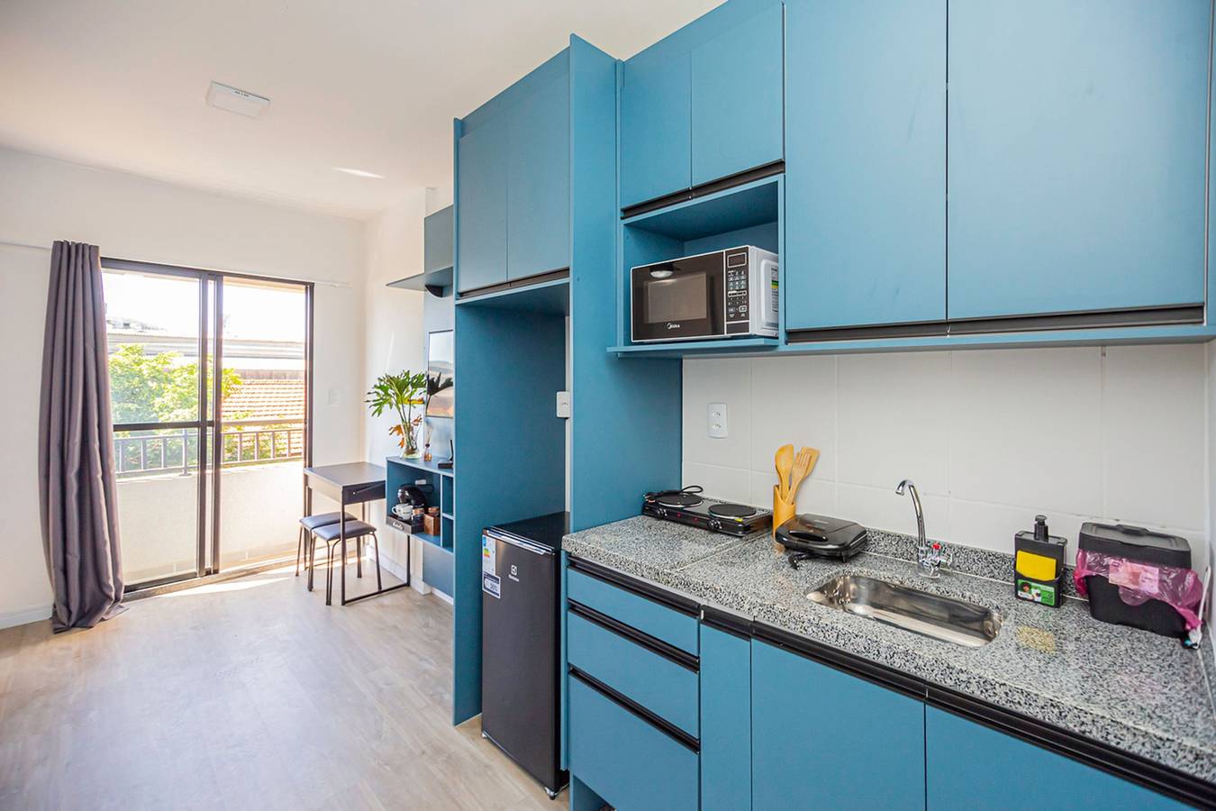 Ganze Wohnung, Loft com smart lock e varanda no Bresser in São Paulo, São Paulo (Bundesstaat)