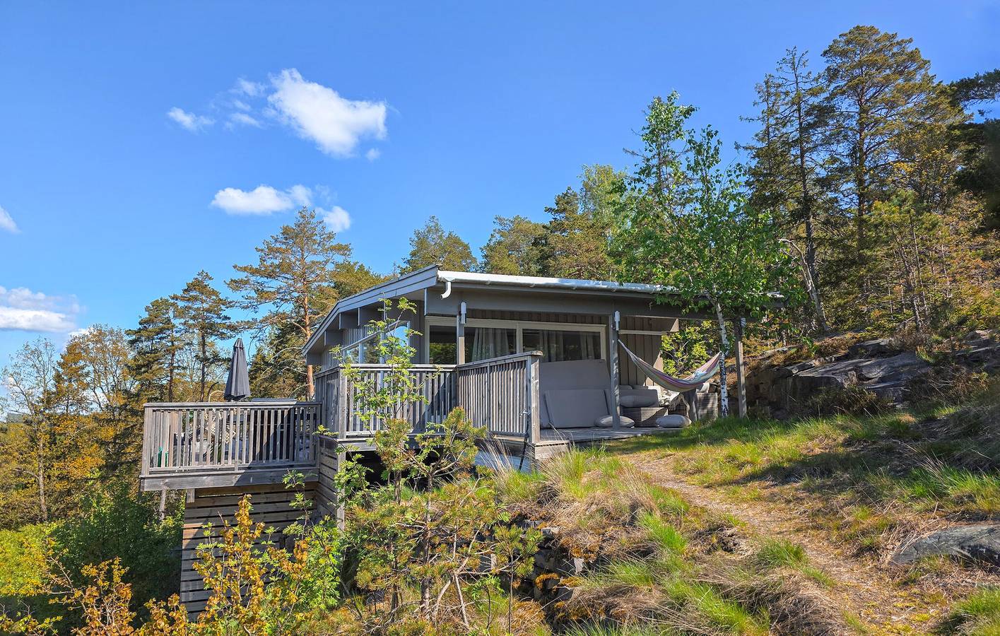 Ferienhaus für 6 Personen mit Ausblick in Tjøme