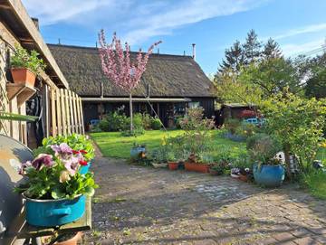Ferienwohnung für 6 Personen, mit Terrasse und Garten in Saal