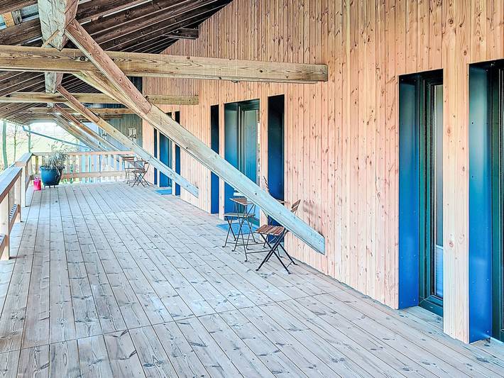 Ferienwohnung für 4 Personen, mit Garten und Terrasse, mit Haustier in Krummendeich