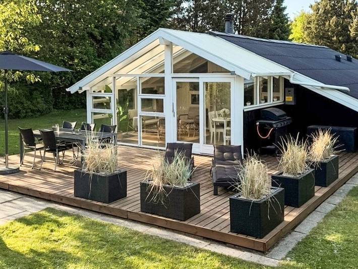 Ferienhaus für 6 Personen, mit Terrasse und Garten in Nørhede Vest