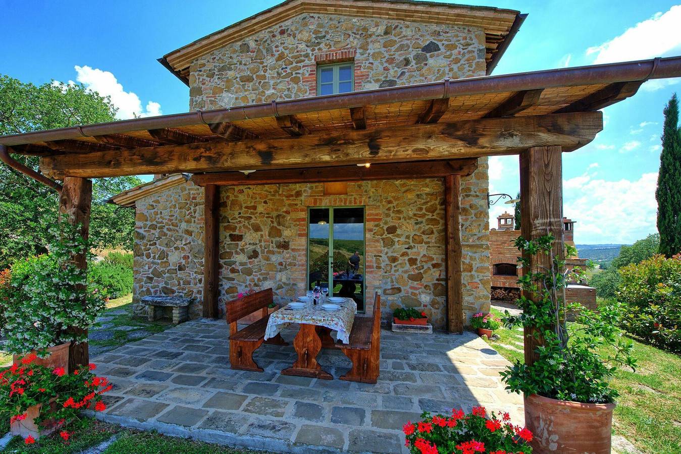 Villa für 6 Personen mit Pool in Trequanda, Siena Provinz