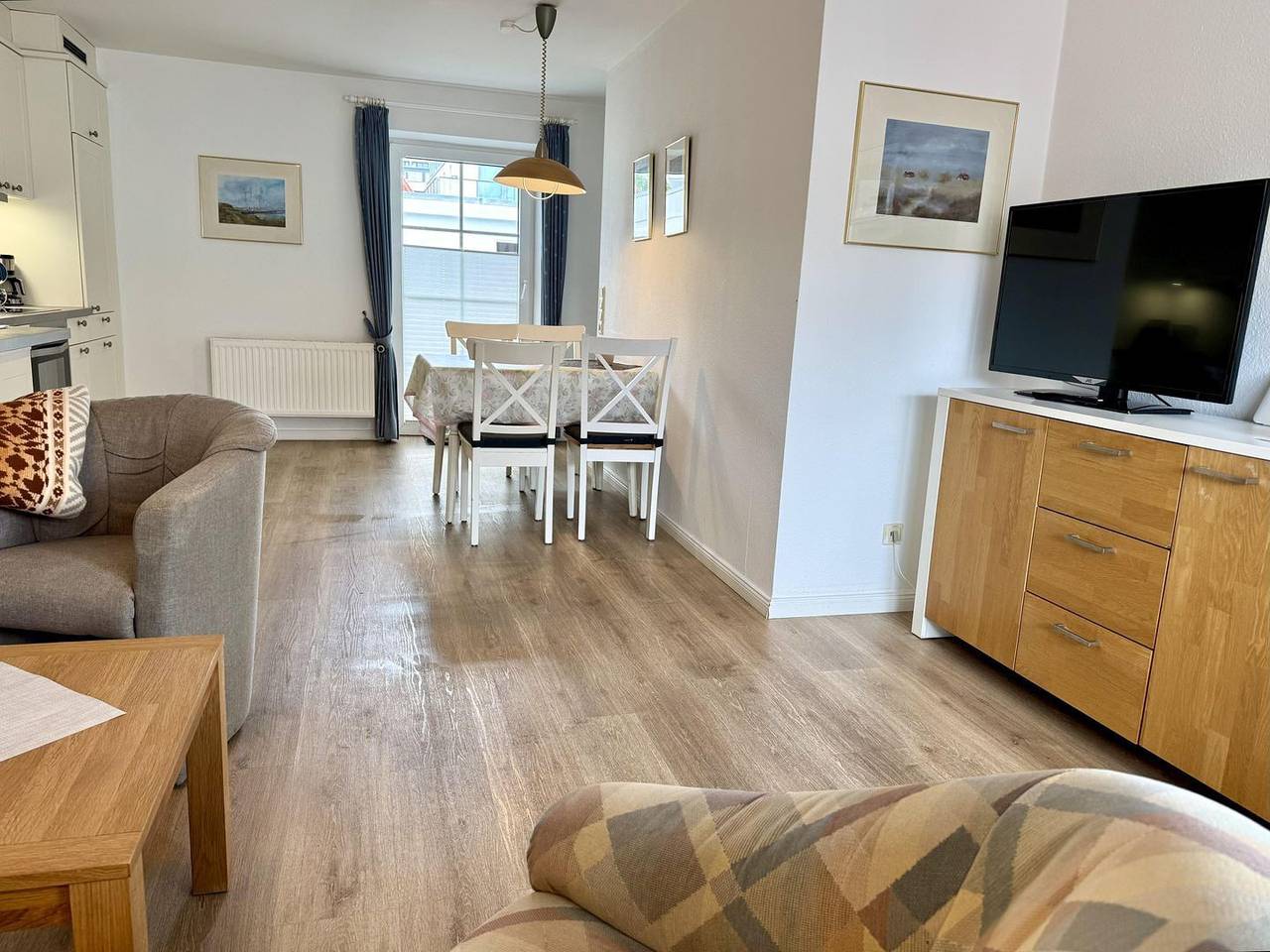 Ganze Wohnung, Moderne, zentral gelegene 2-Zimmer Obergeschosswohnung für bis zu 4 Personen in Westerland, Sylt (Gemeinde)