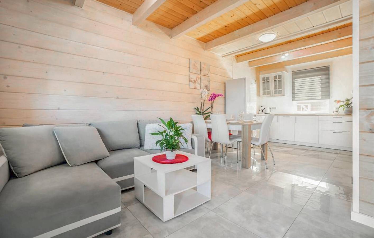 Ferienhaus für 6 Personen mit Terrasse in Kołczewo, Stettiner Haff