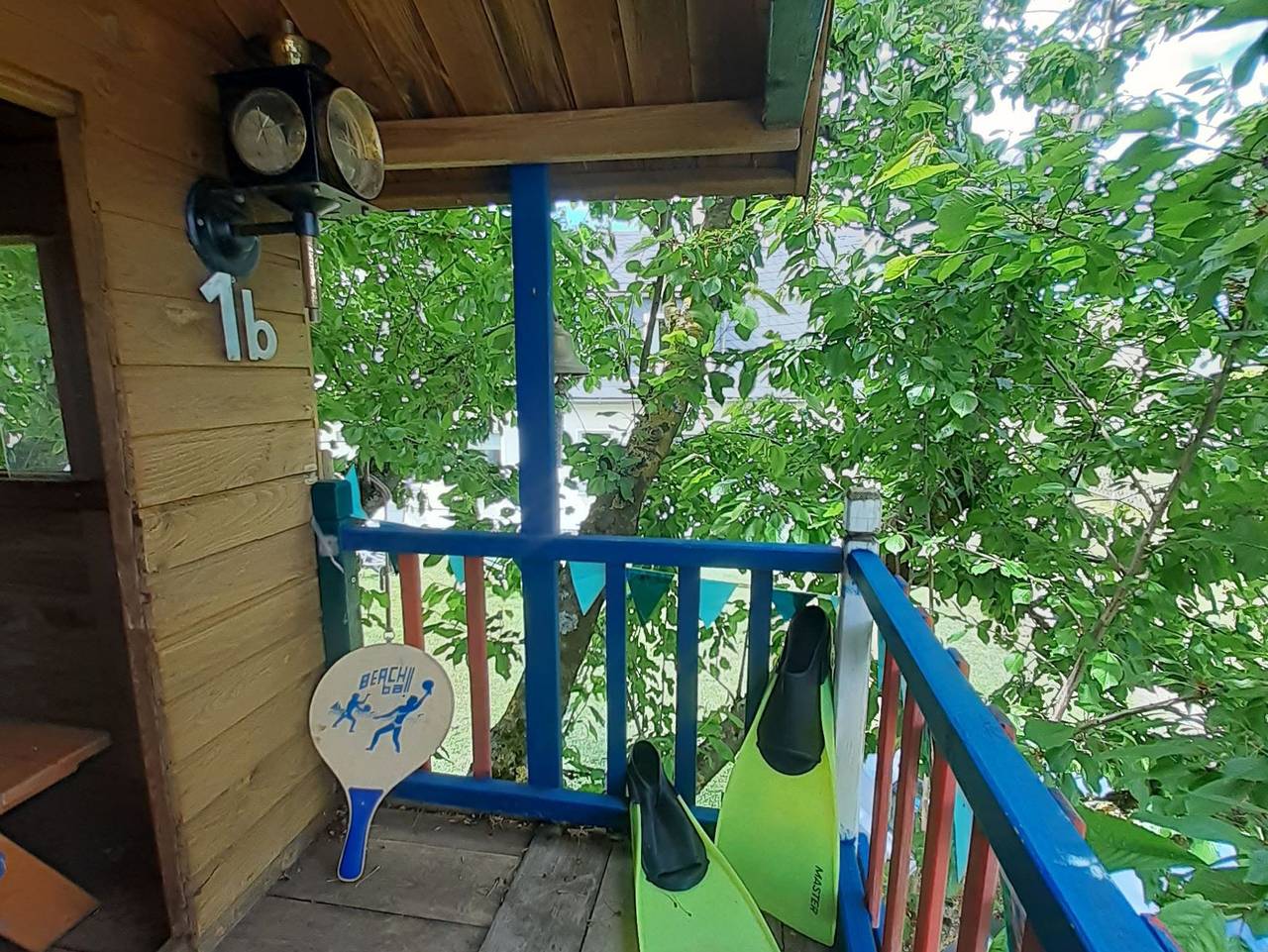 Kleinis Ferienhof Hohen Niendorf bei Ostseebad Kühlungsborn - 3-Raum-Fewo Hang Loose (35m², max 5 Personen, Og) in Hohen Niendorf, Bastorf