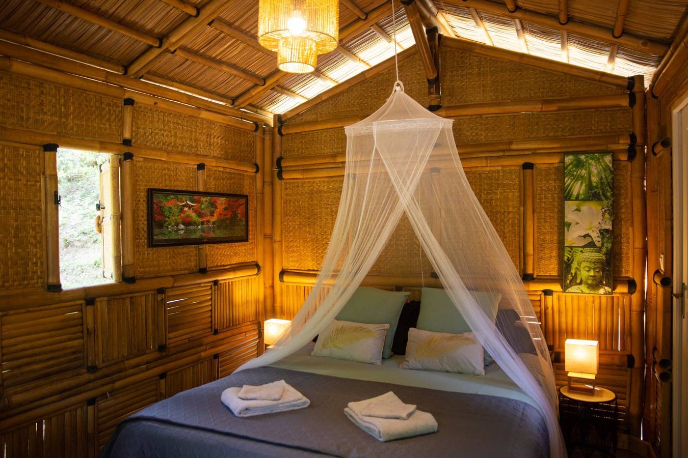 Suite Bambou "Bien-être à Bali", Le soleil des Cévennes in Saint-Jean-du-Gard, Parc national des Cévennes