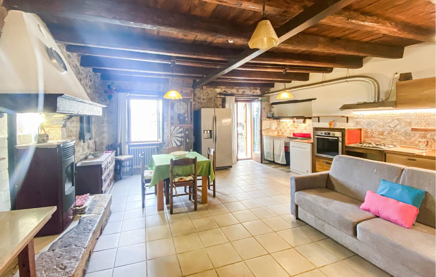 Gemütliche 1-Zimmer-Wohnung in Castion Veronese mit Terrasse und Parkplatz in Costermano, Gardasee-Berge