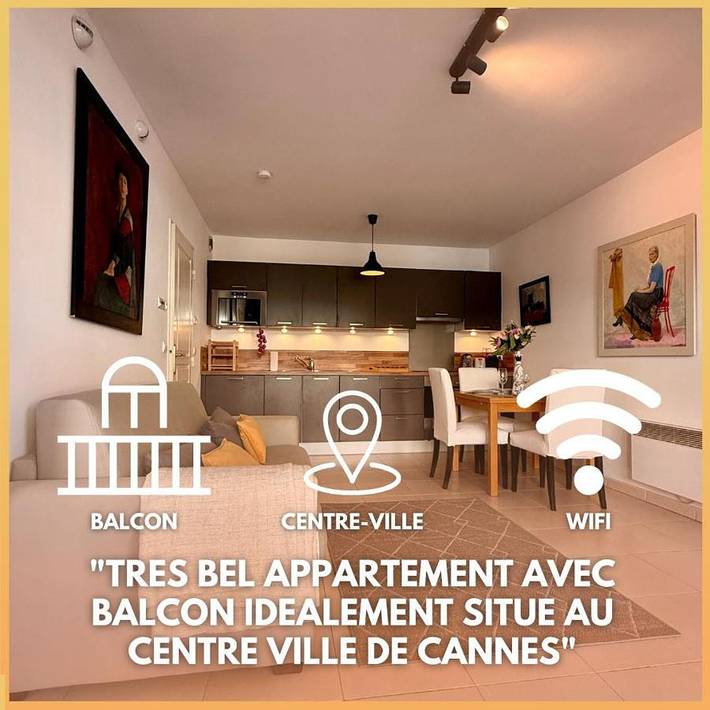 Appartement de vacances pour 4 personnes, avec balcon
