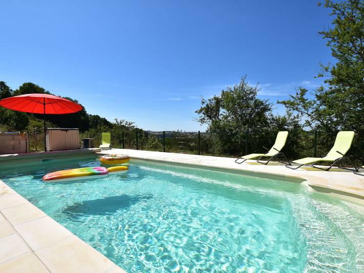 Maison de vacances pour 6 personnes, avec Terrasse ainsi que Jardin et Piscine