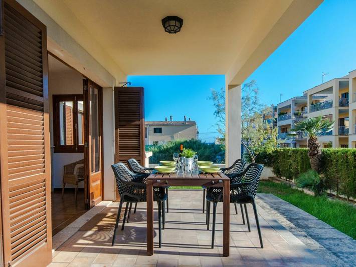 Villa für 8 Personen, mit Garten in Sa Ràpita - 4