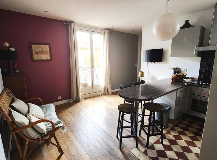 Gîte pour 4 personnes à Saint-Mandé