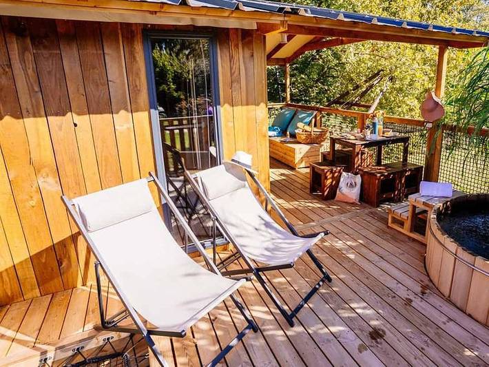 Chalet pour 2 personnes, avec sauna en Gironde - 3