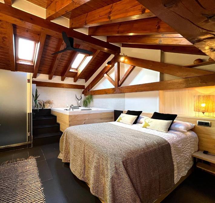 Vakantiewoning voor 5 personen, met Balkon en Whirlpool in Sort