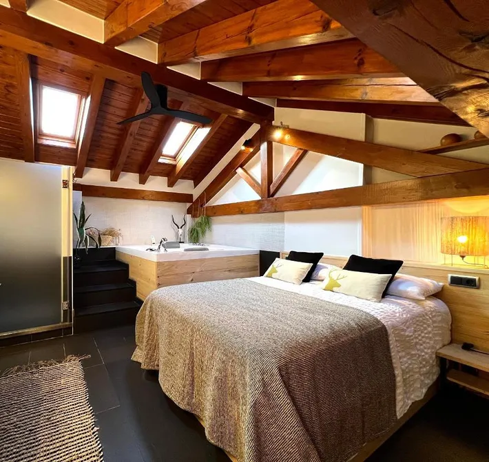 Apartamento de vacaciones para 5 personas, con jacuzzi y balcón - 1
