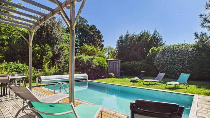 Appartement de vacances pour 9 personnes, avec piscine et jardin, animaux acceptés - 1