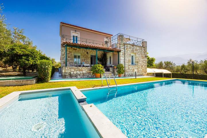 Villa für 6 Personen, mit Garten und Meerblick in Chania und Umgebung - 3