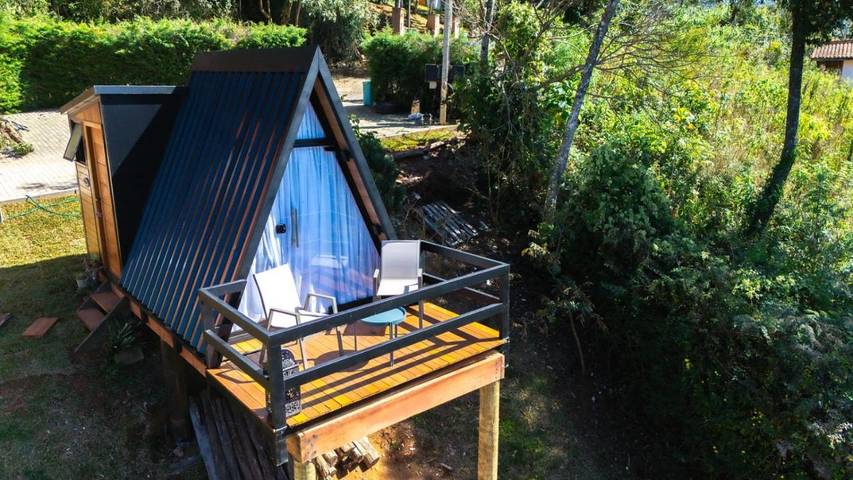 Tente pour 2 personnes, avec vue et balcon
