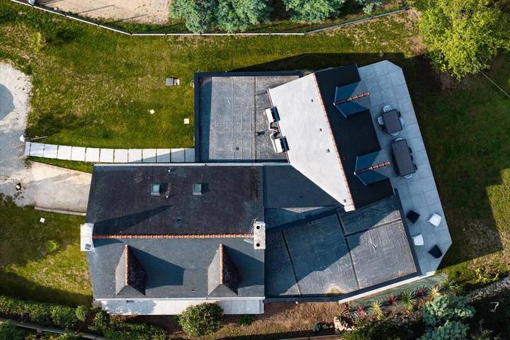 Villa pour 15 personnes, avec jardin ainsi que piscine et vue, adapté aux familles dans le Golfe du Morbihan - 3