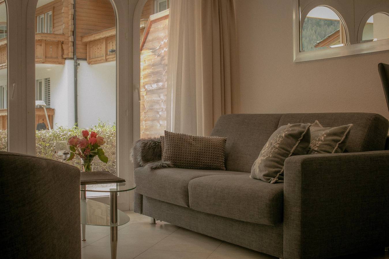 Ganze Ferienwohnung, 2-Bettwohnung Edelweiss A 2 in Saas-Fee, Walliser Alpen