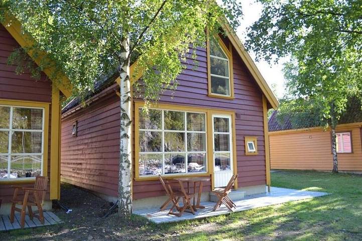 Feriehus for 6 personer, med terrasse i Norge