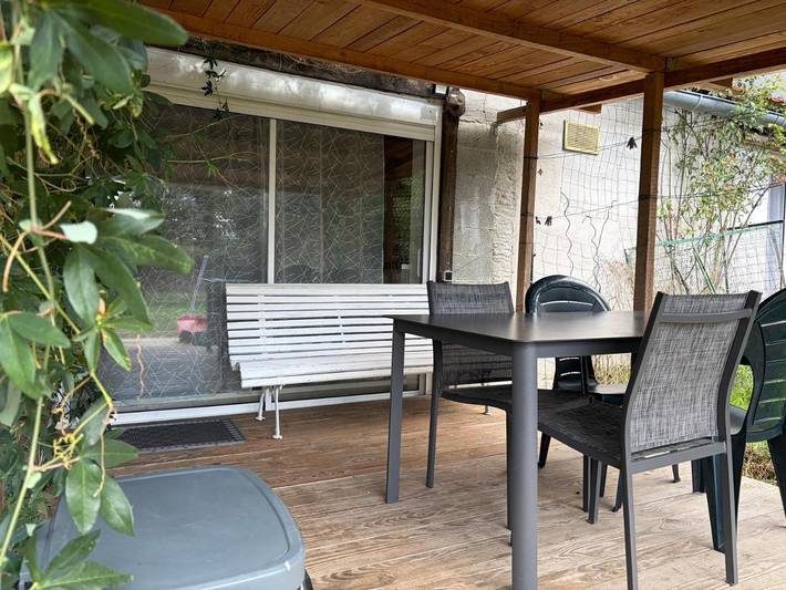 Appartement de vacances pour 4 personnes, avec Terrasse et Jardin