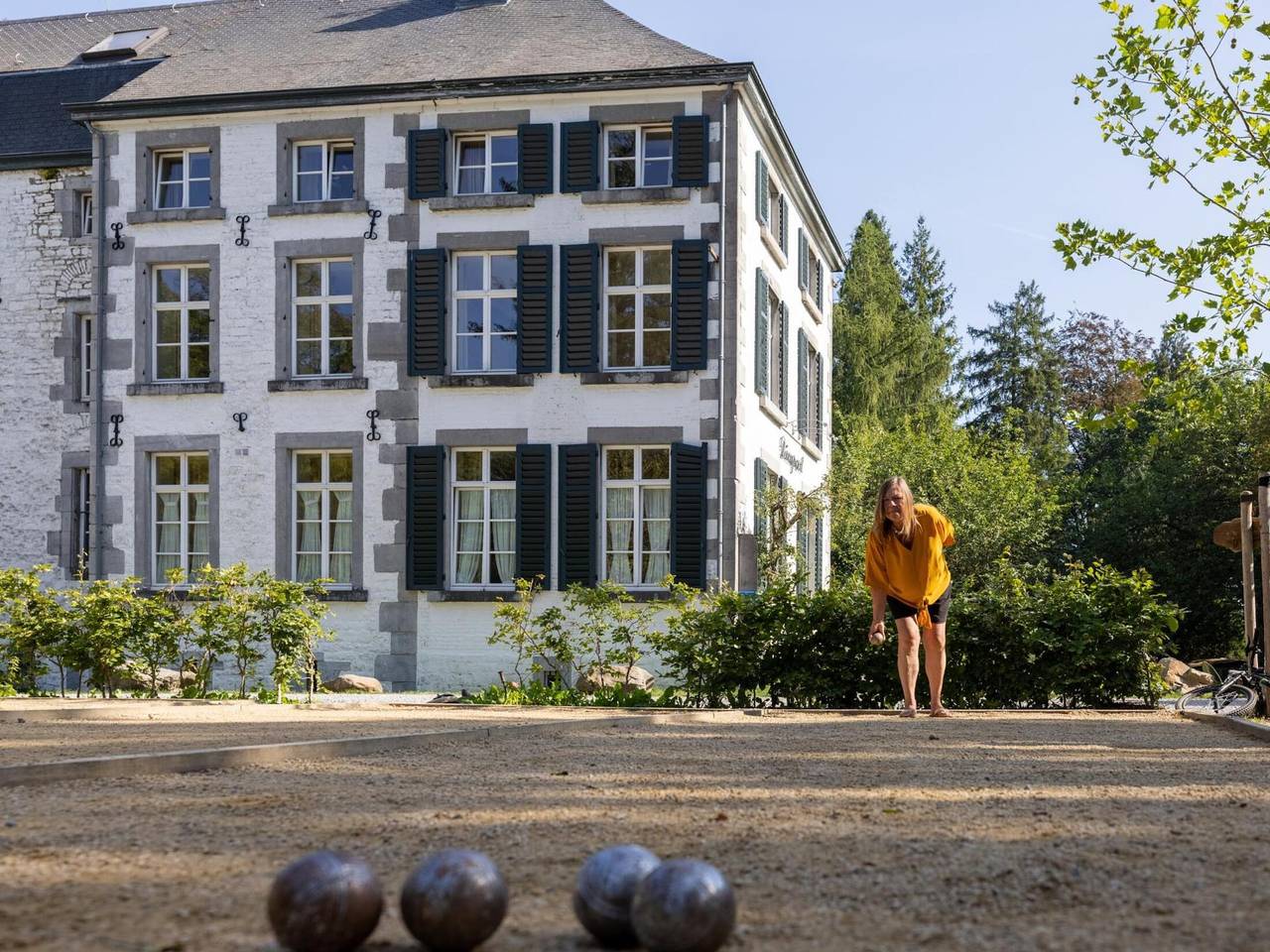 Gezellige studio in een 16e-eeuws kasteel in Aywaille, Luik en omgeving