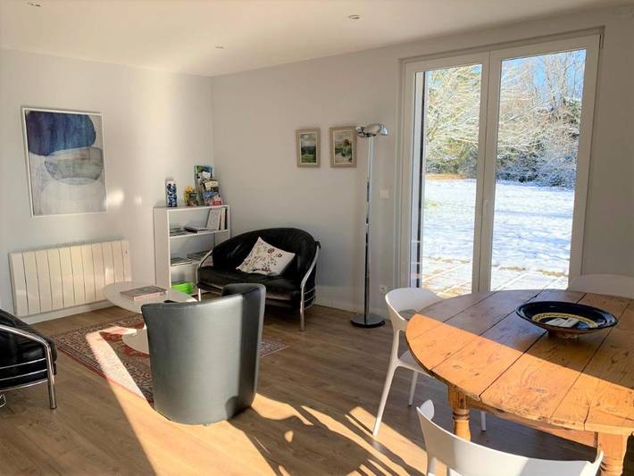 Location de vacances pour 4 personnes, avec terrasse et vue à Fontain