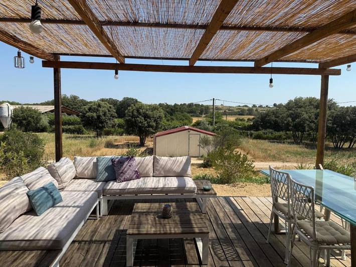 Camping for 6 people, with pool and garden as well as hot tub and terrace - 1