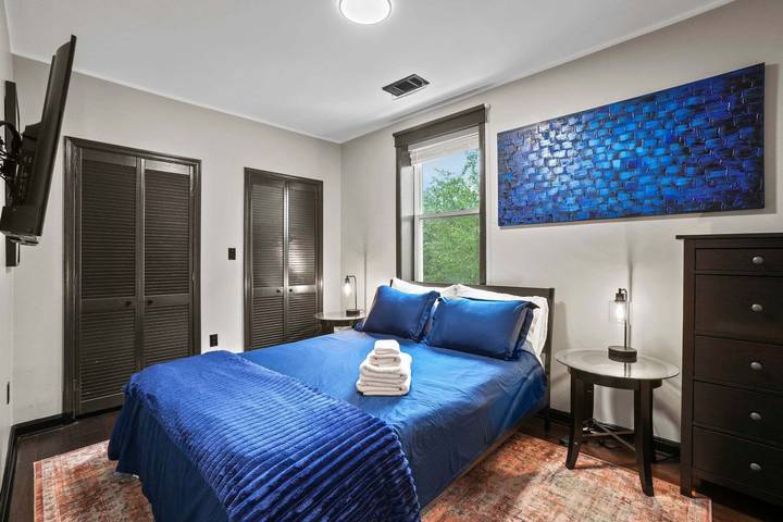 Appartamento per 2 persone, con balcone e giardino, adatto a famiglie con bambini in Washington D.C.