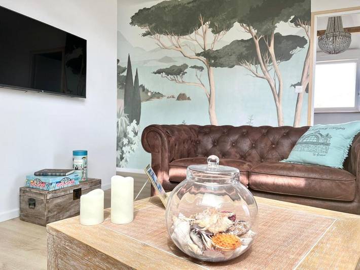 Appartement de vacances pour 5 personnes, avec terrasse et vue