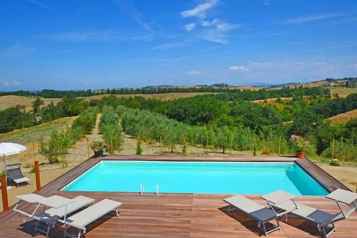 Apartamento de vacaciones para 4 personas, con piscina y jardín - 1