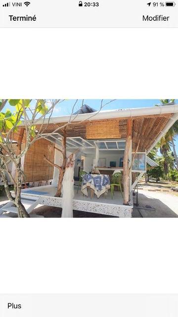 Gîte pour 2 personnes, avec terrasse et jacuzzi dans Tikehau