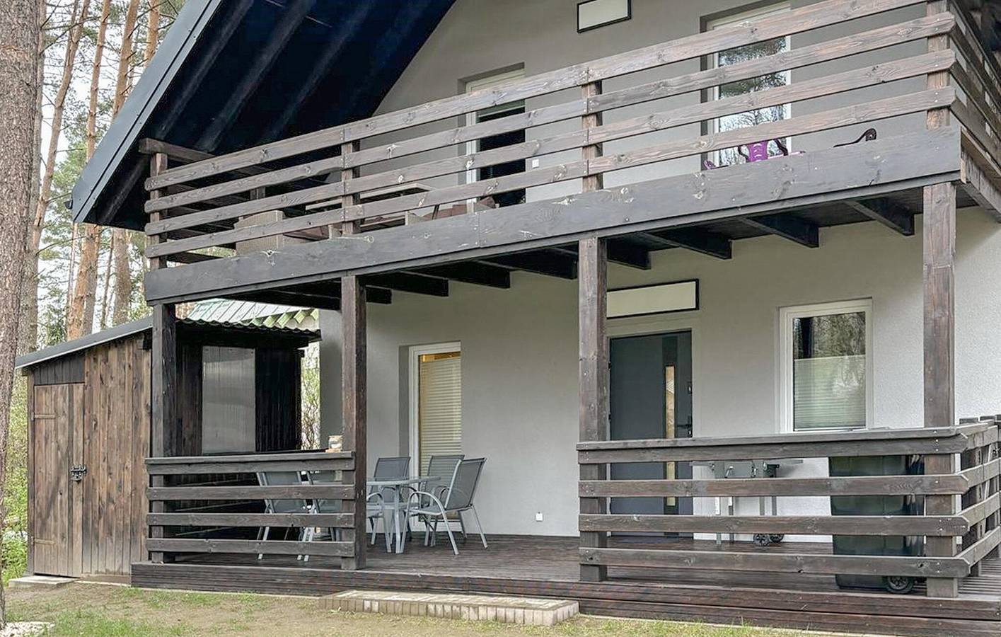 Ferienhaus für 10 Personen mit Whirlpool in Seenplatte von Ilawa