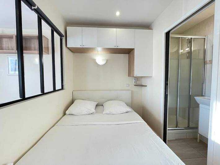 Appartement de vacances pour 3 personnes, avec jardin