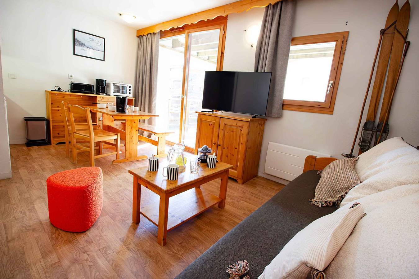 Geheel vakantieappartement, Vakantieappartement voor 4 personen met balkon/terras in La Norma, Villarodin-Bourget