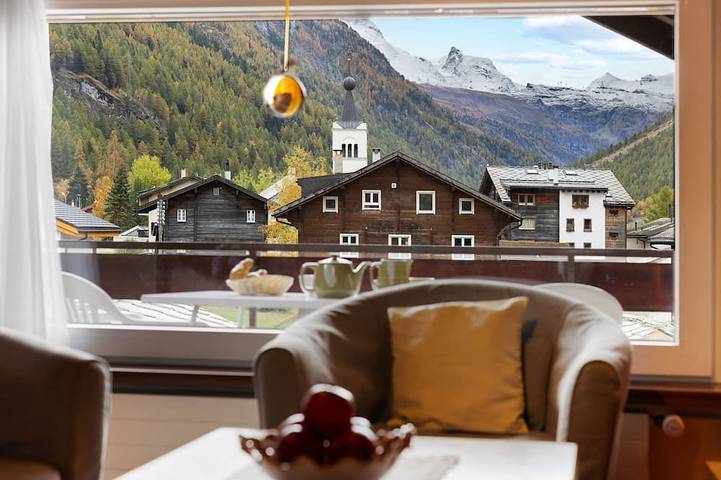 Ferienwohnung für 5 Personen, mit Balkon, mit Haustier in Täsch