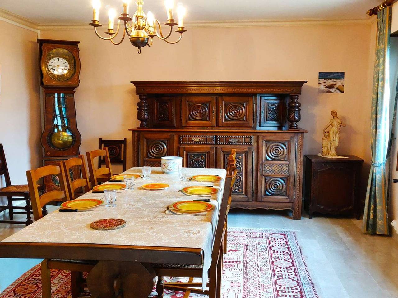 Rustikales Haus in Trégastel, strandnah, Haustiere erlaubt in Trégastel, Rosa Granitküste