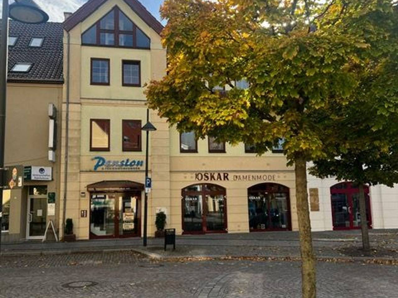 Pension am Markt - Doppelzimmer Straßenseite, Wc/Dusche in Lübben, Dahme-Spreewald