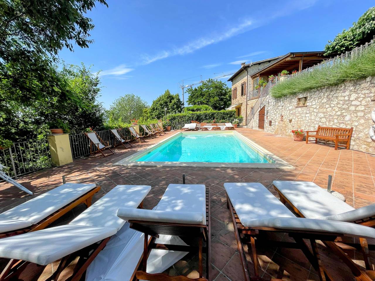Lujoso refugio en Umbría para 10 personas con terraza privada y piscina in Spoleto, Provincia de Perugia